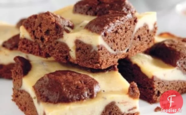 Brownies au Fromage Ricotta à l'Orange Et aux Canneberges