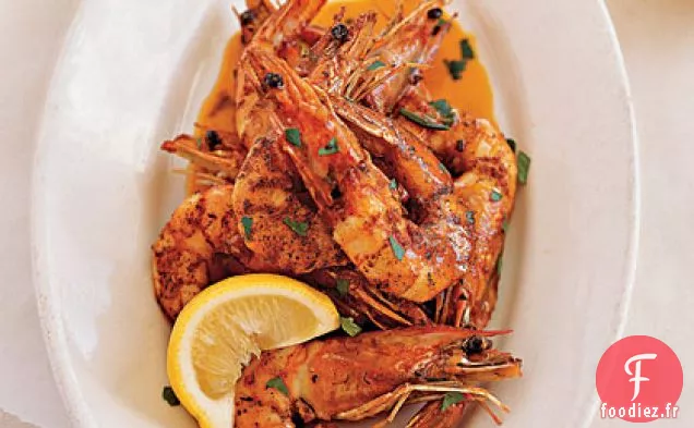 Crevettes Fraîches du Golfe au Beurre Barbecue