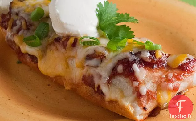 Enchiladas de Dinde aux Canneberges