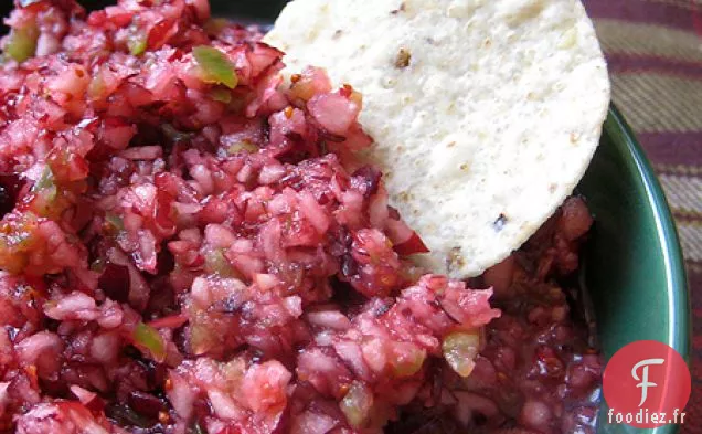 Salsa aux Canneberges