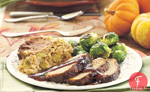 Rôti de Porc aux Canneberges des Fêtes
