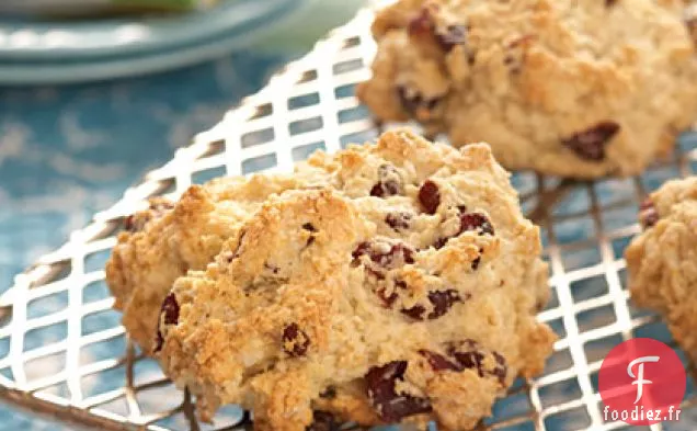 Scones aux Canneberges et au Babeurre