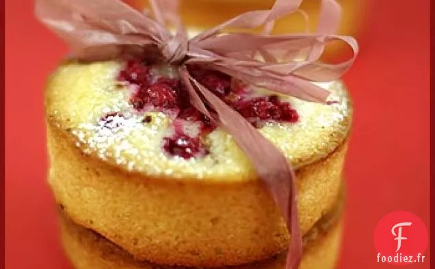 Mini Gâteaux aux Groseilles Rouges