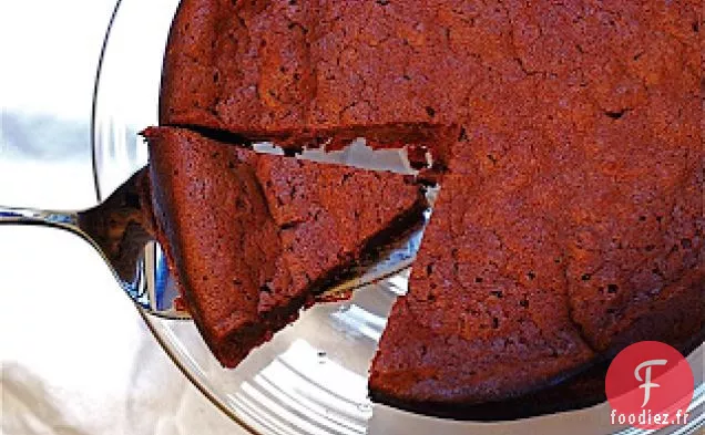 Gâteau Au Chocolat Noir Sans Farine