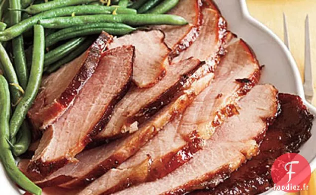 Jambon Glacé à la Groseille et À la Grenade