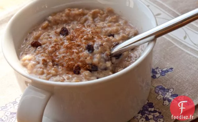 Flocons D'Avoine Coupés En Acier Au Sirop D'Érable, Aux Groseilles Et À La Noix De Coco