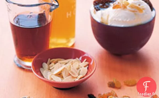 Crème Glacée À La Sauce Douce Au Xérès