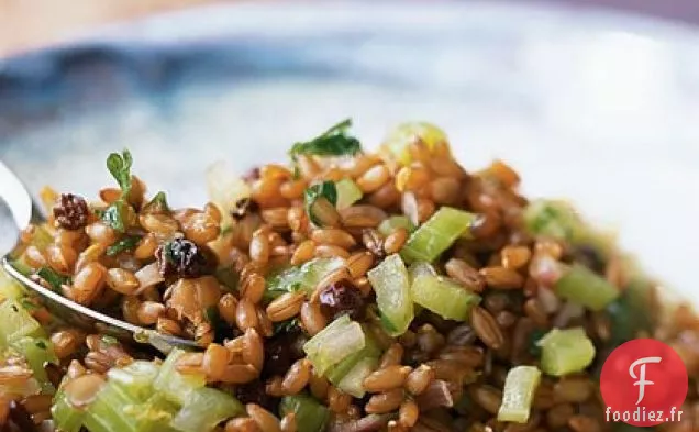 Salade de Seigle et Vinaigrette à l'Orange