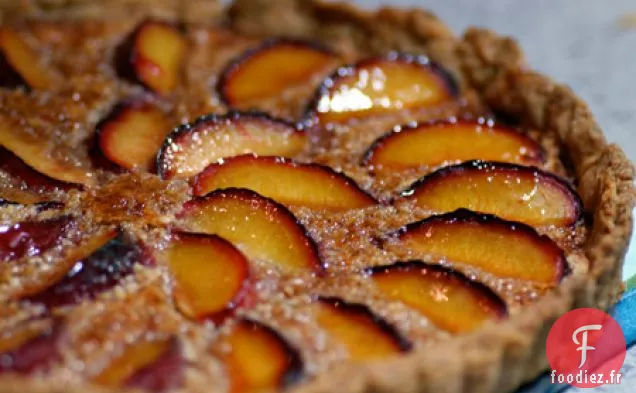 Tarte Aux Prunes Et Aux Amandes