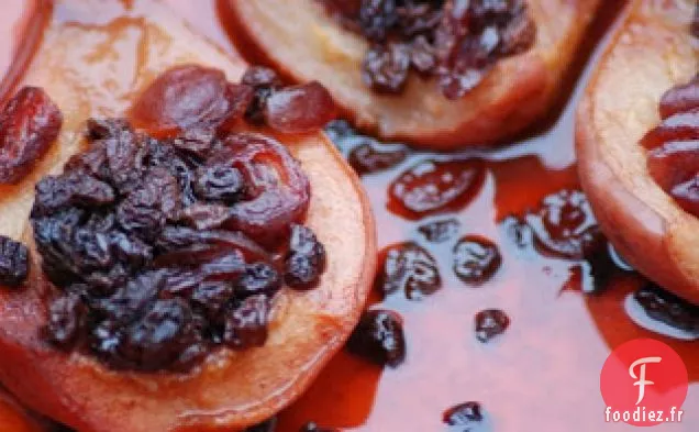 Poires Cuites Au Cidre Et Sauce Au Caramel