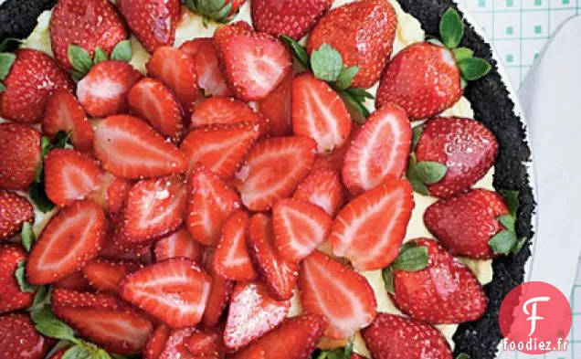 Tarte à la Crème aux Fraises