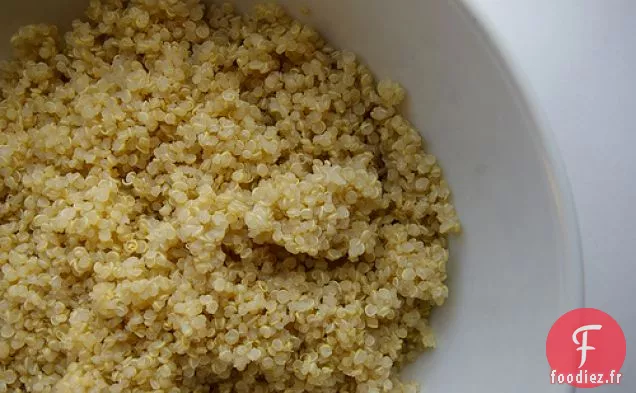 Salade De Quinoa À La Vinaigrette Curry-citron vert