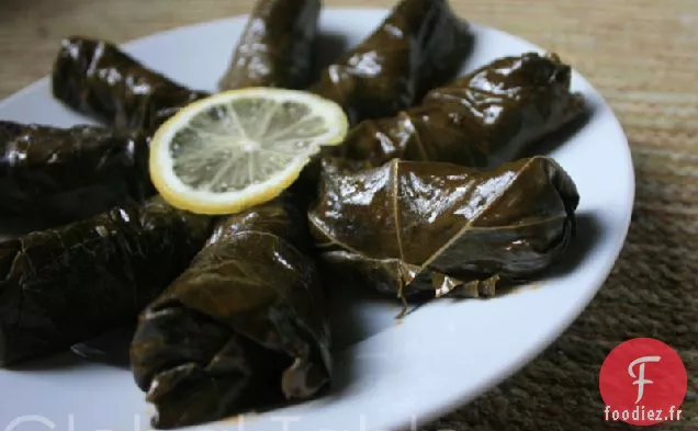 Feuilles de Vigne Farcies Arméniennes (yalanchi Sarma)