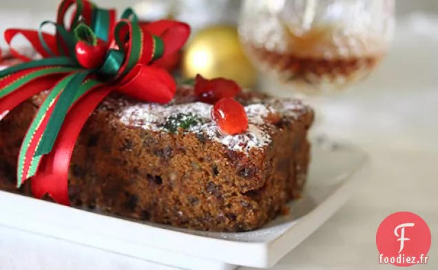 Gâteau aux Fruits de Noël Humide