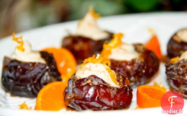Dattes Farcies aux Noix d'Orange
