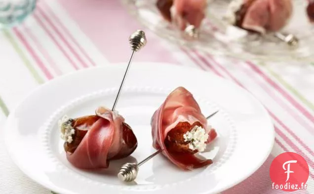 Dattes Farcies au Fromage et au Prosciutto