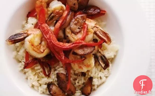 Crevettes Cajun Sautées