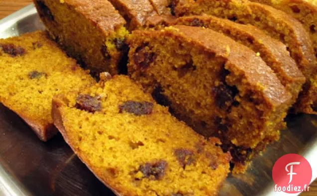 Pain À La Citrouille Aux Dattes