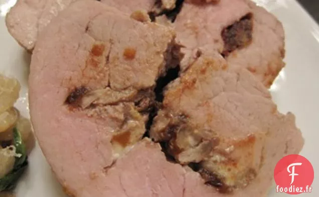 Fromage Bleu, Datte + Filet de Porc Farci Aux Pacanes