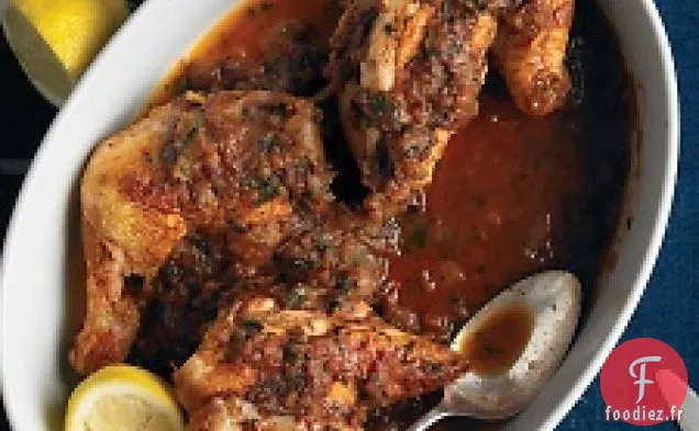 Poulet Braisé Aux Dattes