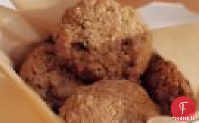 Biscuits À L'Avoine, Aux Dattes Et Aux Épices Aux Noix