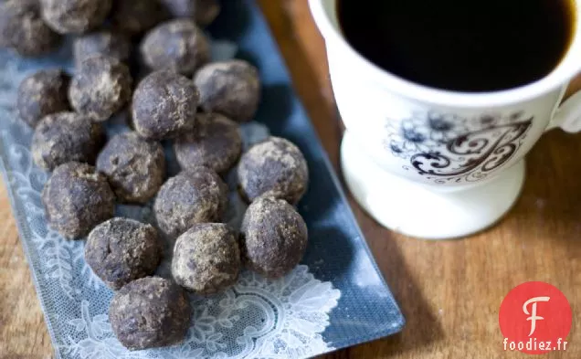 Truffes au Chocolat Cru de Christina
