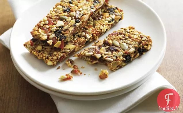 Barres de Petit-déjeuner aux Fruits et aux Noix