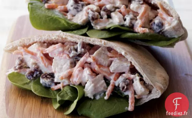 Pita Au Poulet Marocain