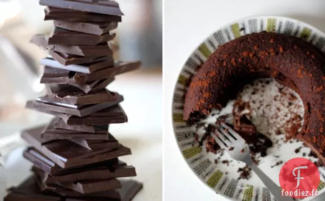 Gâteau Au Fudge Au Chocolat Avec Un Secret