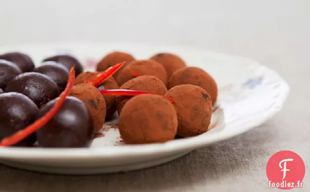 Truffes au Chili et au Chocolat