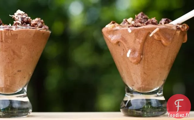 Boules de Pâte à Brownie Au Chocolat Double