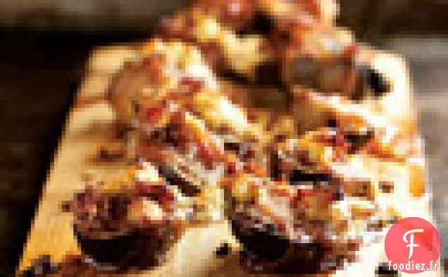 Figues en Planches avec Pancetta et Fromage de Chèvre