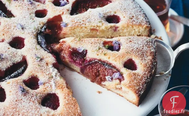 Gâteau aux Framboises et aux Figues