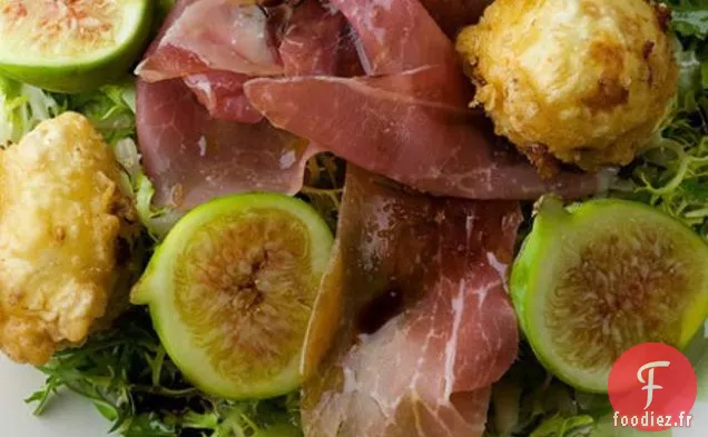 Salade De Chèvre Frite Et Figues