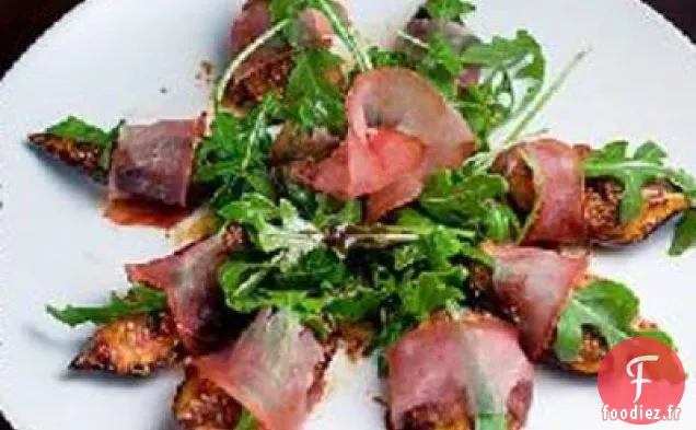 Figues Fraîches Au Prosciutto Et Balsamique Épicé