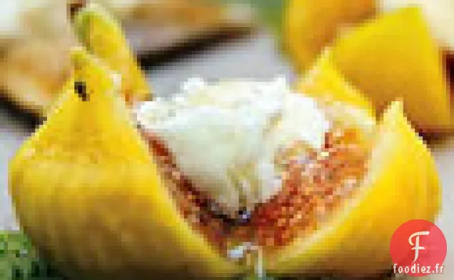 Figues Fraîches au Fromage de Chèvre et Miel Poivré