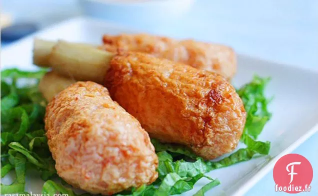 Crevettes Vietnamiennes à la Canne à Sucre (chao Tom)