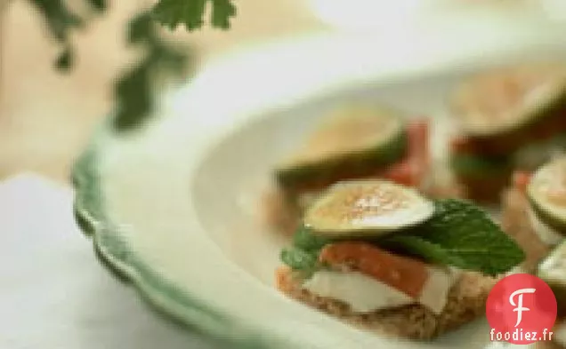 Sandwichs Aux Figues Et Au Prosciutto
