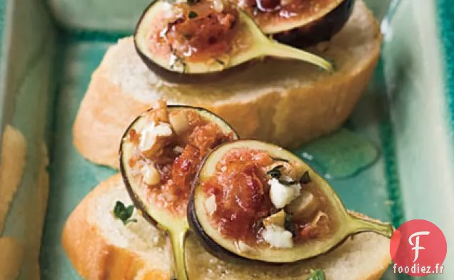 Crostini aux Figues Cuites au Four