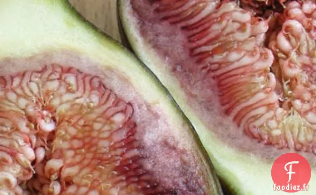 Smoothie Décadent À La Figue Et À L'Eau De Rose