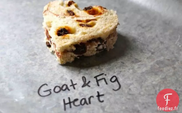 Recette de Sandwich au Fromage de Chèvre et aux Figues