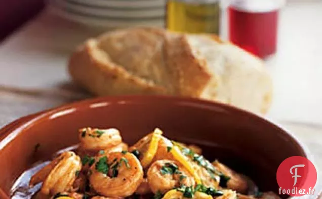 Crevettes classiques al Ajillo