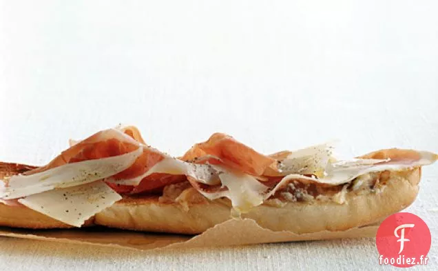 Tartines de Jambon, Manchego et Figues