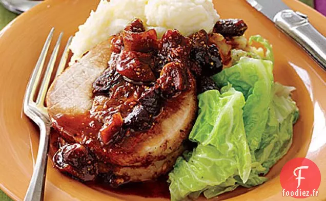 Longe de Porc Farcie aux Figues