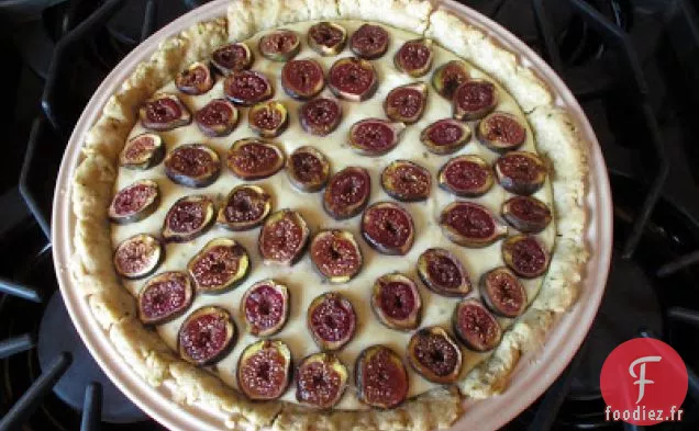 Tarte Au Fromage De Chèvre Aux Figues Au Romarin Et Citron Meyer