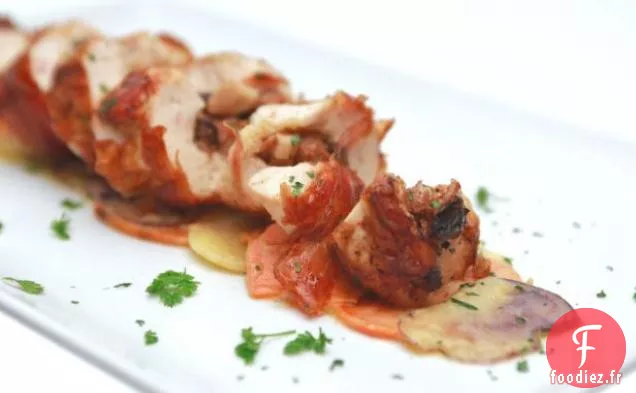 Chickie aux Figues Collantes (Poitrine de Poulet Farcie)