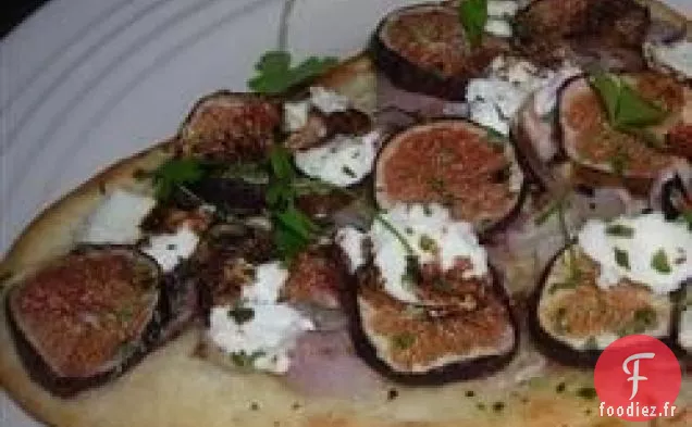 Pizza aux Figues et au Fromage de Chèvre