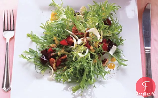 Salade bébé-frisée
