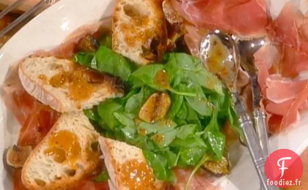 Prosciutto di Parma aux Figues Fraîches et Fett'Unta