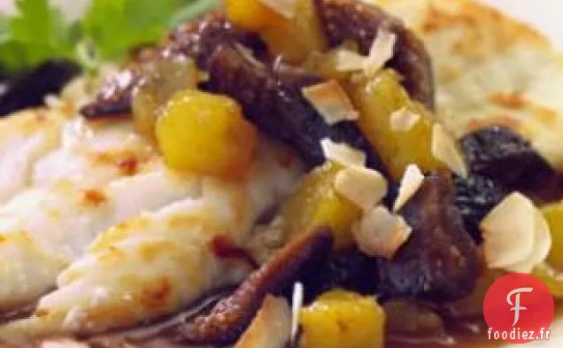 Salsa à l'Ananas au Curry et aux Figues Séchées